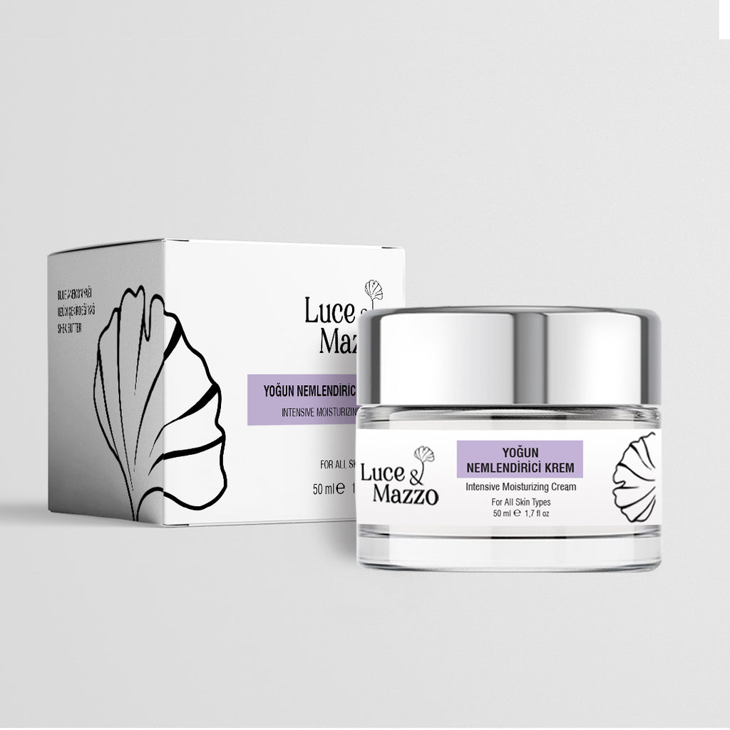 Yoğun Nemlendirici Krem 50 ml Saf İçerikli, 5 Aromatik Yağlı, Hızlı Emilim