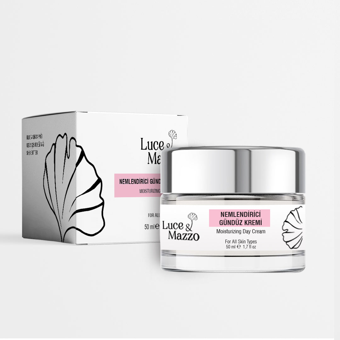 Vitamin Destekli Doğal Nemlendirici Gündüz Kremi 50 ml - Hızlı Emilim