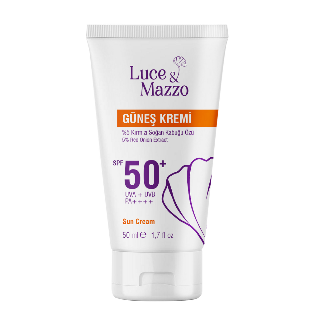 Yüksek Koruma SPF 50+ Yüz Vücut Güneş Kremi 50 ml- Mineral Bazlı Yağsız Besleyici