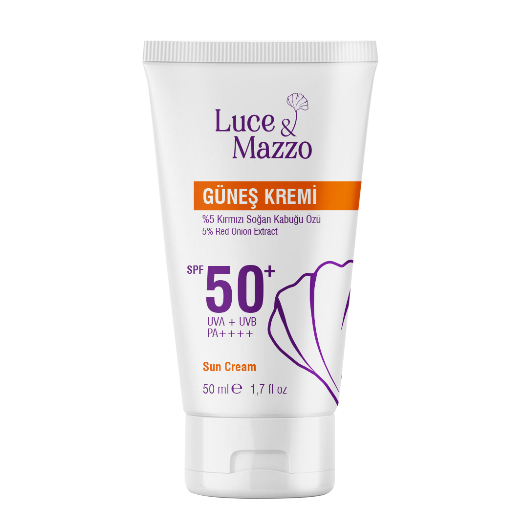 Yüksek Koruma SPF 50+ Yüz Vücut Güneş Kremi 50 ml- Mineral Bazlı Yağsız Besleyici