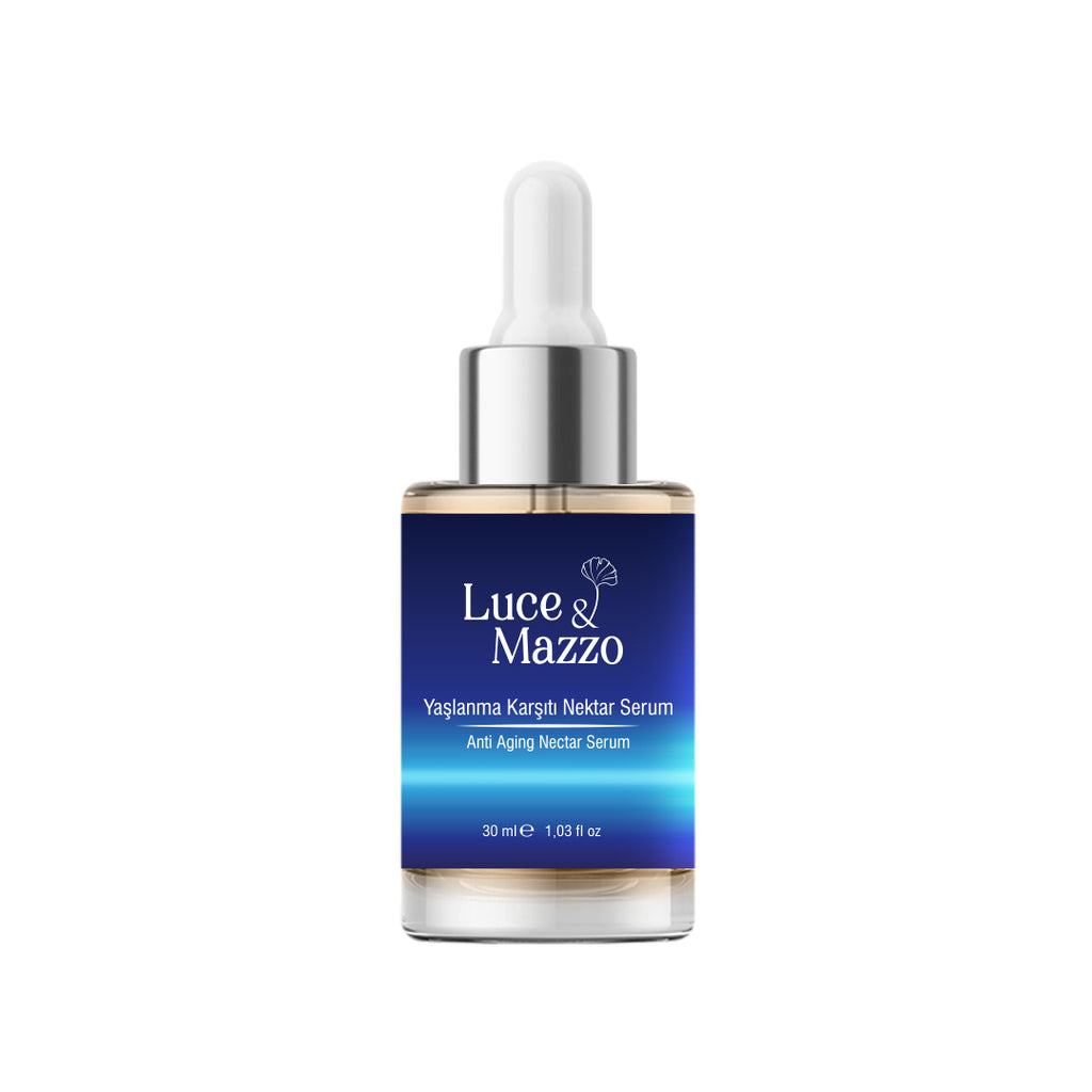 Ödüllü Anti-Aging Nektar Cilt Bakım Serumu, Peptit İçerikli, Göz Çevresi ve Cilt